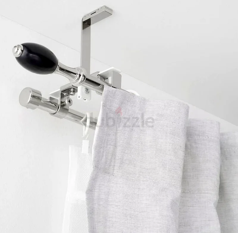 Double curtain rod set 120*21063221858419330112