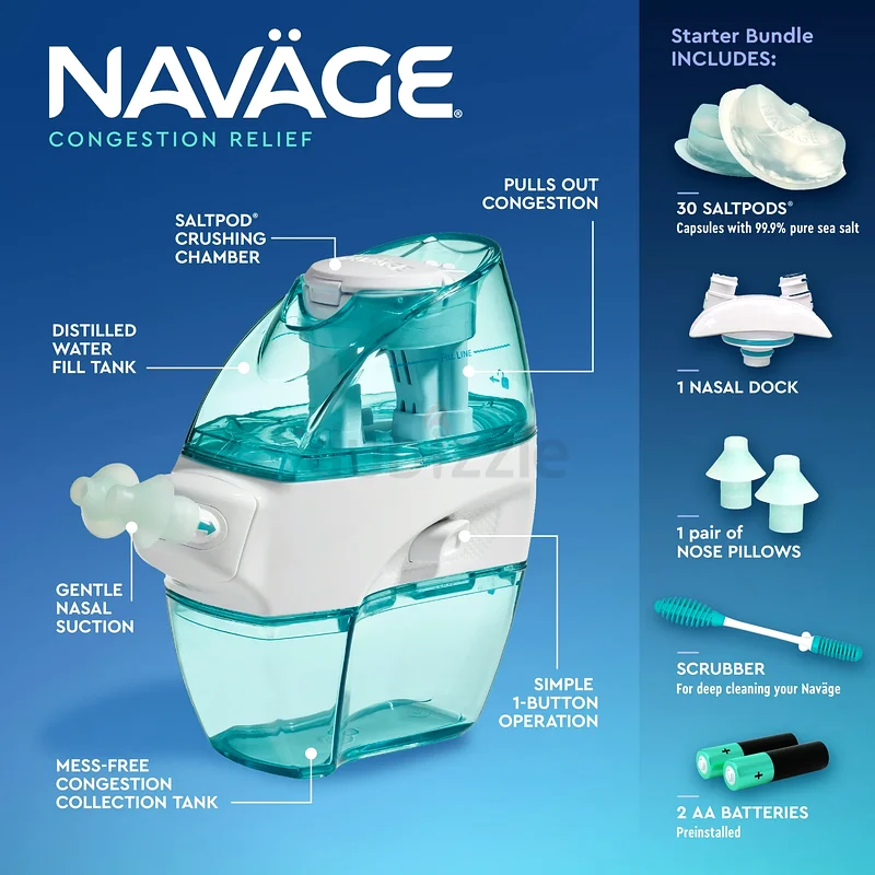 Breathe Easy with the NAVAGE Nasal Care System!63262388915458114