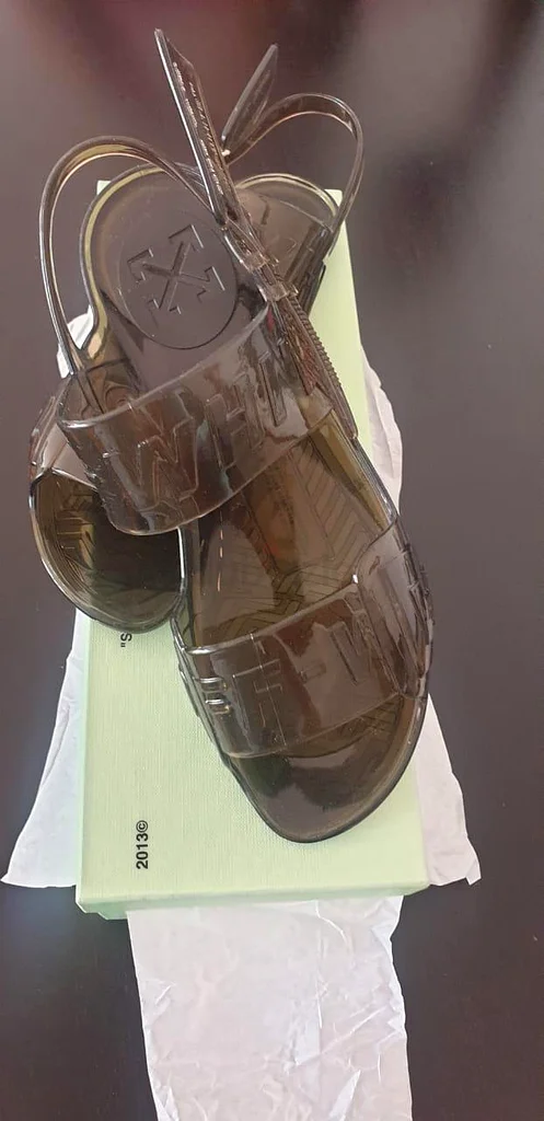 Off White jelly sandals63264583167235112