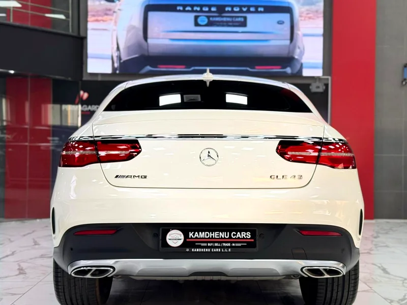 Mercedes-Benz GLE 43 AMG 2017 | GCC Specs | White | Single Owner | Excellent Condition62932674133635113