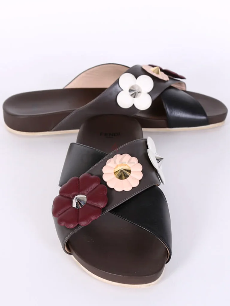 Fendi floral sandals on sale63264583263875112