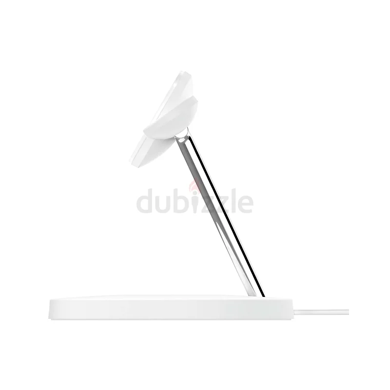 حامل Belkin BoostCharge Pro - لاسلكي - iPhone وApple Watch وAirPods - 3 فتحات - Qi2 - كابل شحن63221853262465112