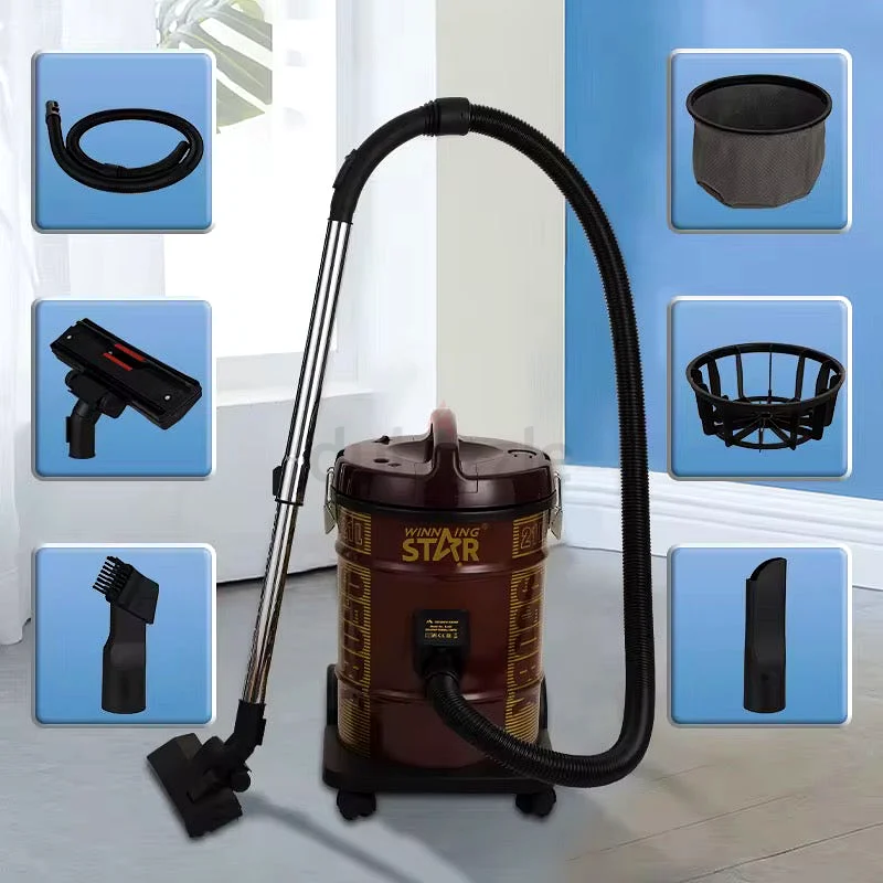 Get a complete cleaning experience with the WINNING STAR Powerforce ST-5030 vacuum cleaner, 1800 watts powerful, designed to provide63253467746946111
