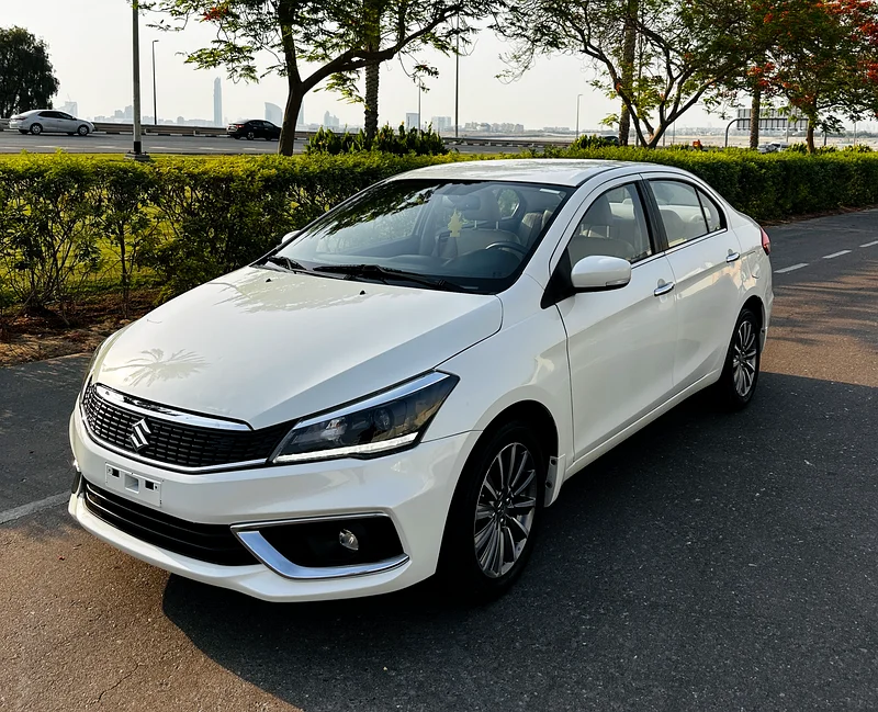 600/Month, Suzuki Ciaz 2022, Gcc, Mid options, Bank Loan @ 0% DP63135973652225112