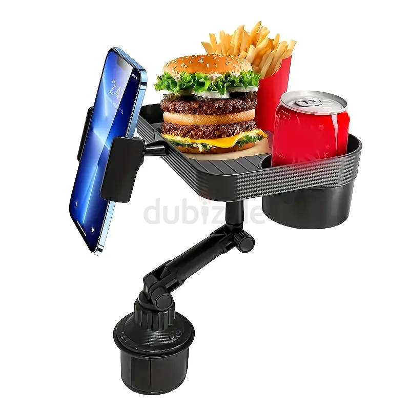 Convenient Car Food and Phone Holder - Drive with Ease!63263524189059112