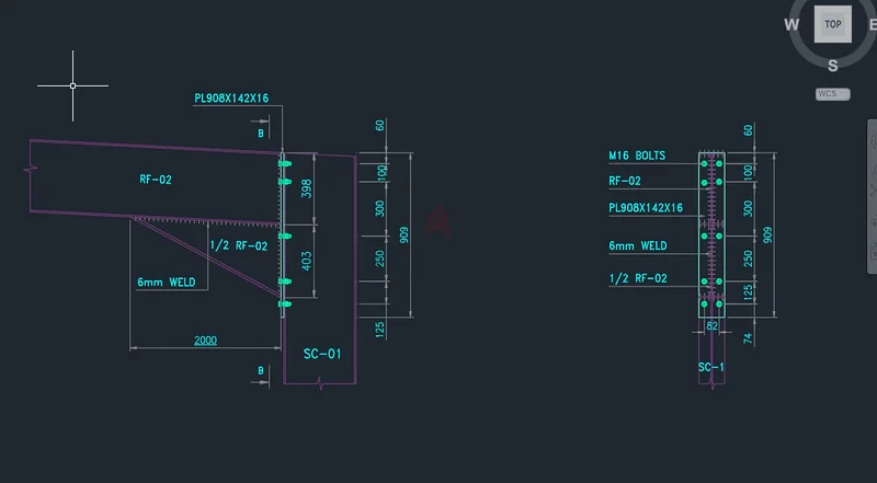 Autocad 2d drafting mechanical and structural draftings63187706183425111