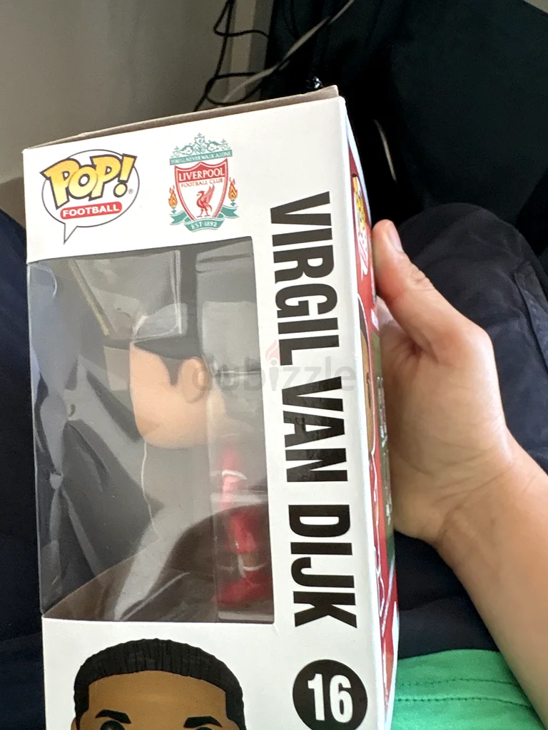 Rare Funko Pop! Virgil van Dijk - Liverpool FC Collectible63208860060674113
