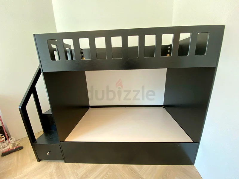Modern bunk bed with storage63217815314690111