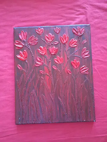 Unique Handmade Floral Wall Art - A Touch of Elegance