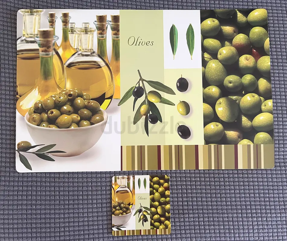 Waterproof, Stylish, Italian style placemats and coasters (12 pc set )