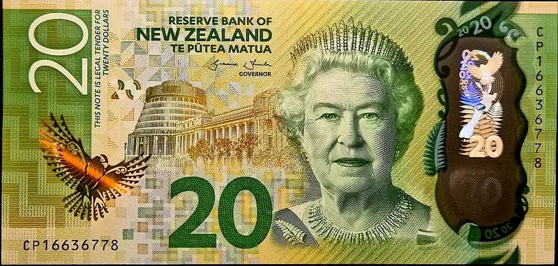NEW ZEALAND 20 DOLLARS BANKNOTE 201663264068671491110