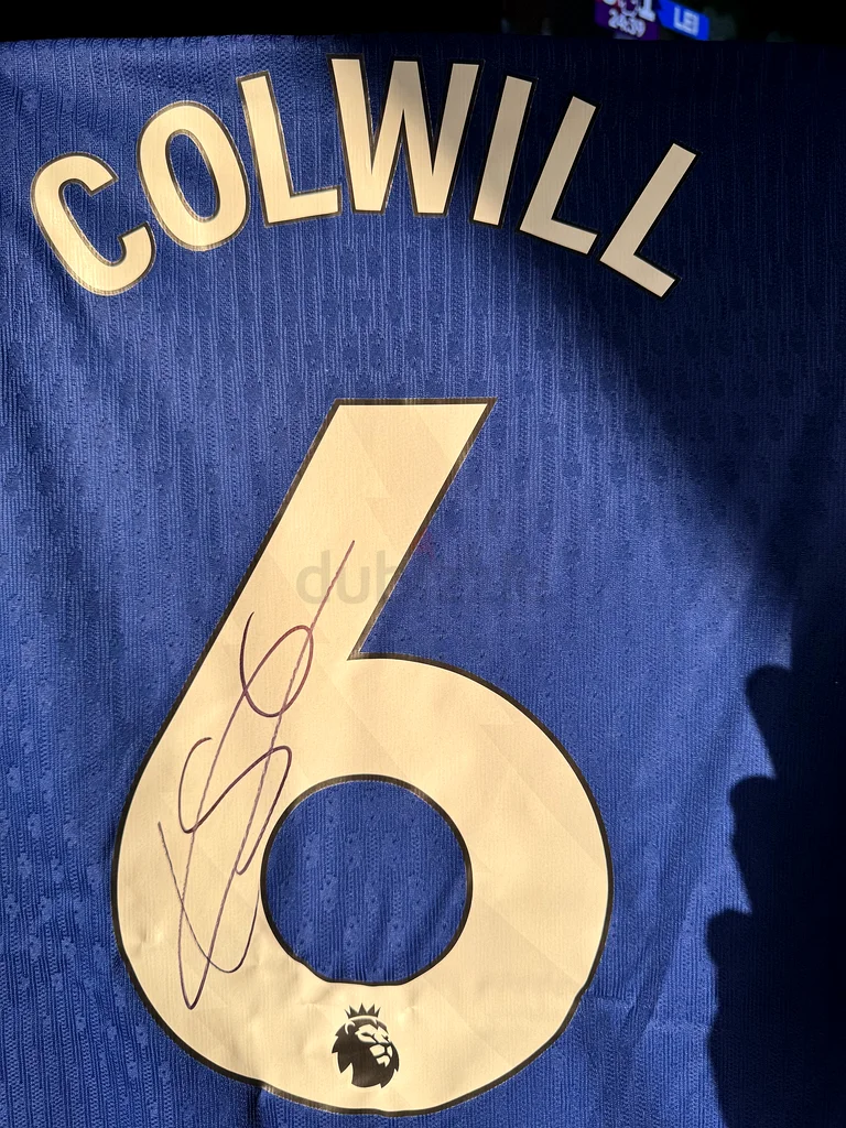 Levi Colwill Chelsea Match Worn and Signed Jersey vs Man City63208861081219110