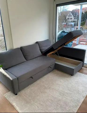 IKEA l shape sofa bed