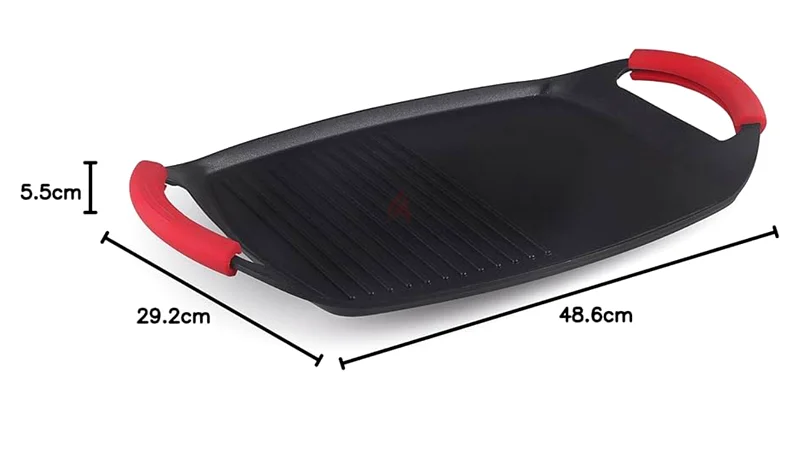 Müller Kitchen Die-Cast Grill Plate - Perfect for Indoor Cooking!63168516205953111