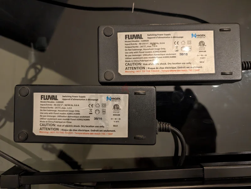 2x FLUVAL freshplant 2.0 led aquarium light62930649523586112
