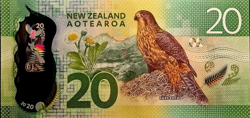 NEW ZEALAND 20 DOLLARS BANKNOTE 201663264068671491111