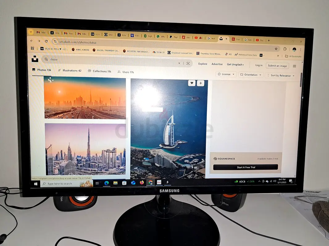 Samsung 22 inch Monitor HDMI- Perfect for Home Office or Gaming!