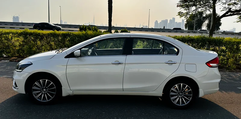 600/Month, Suzuki Ciaz 2022, Gcc, Mid options, Bank Loan @ 0% DP63135973652225114