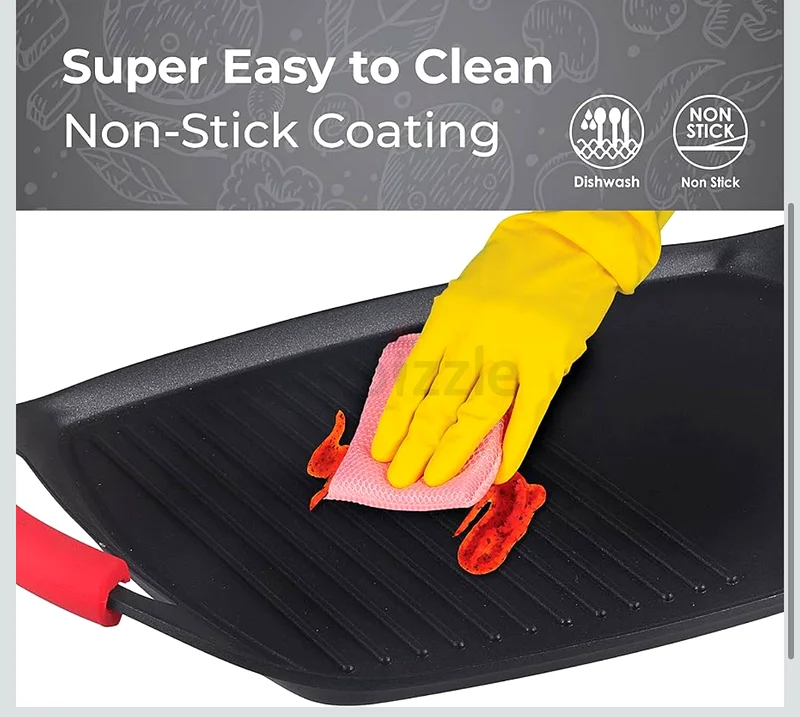 Müller Kitchen Die-Cast Grill Plate - Perfect for Indoor Cooking!63168516205953112