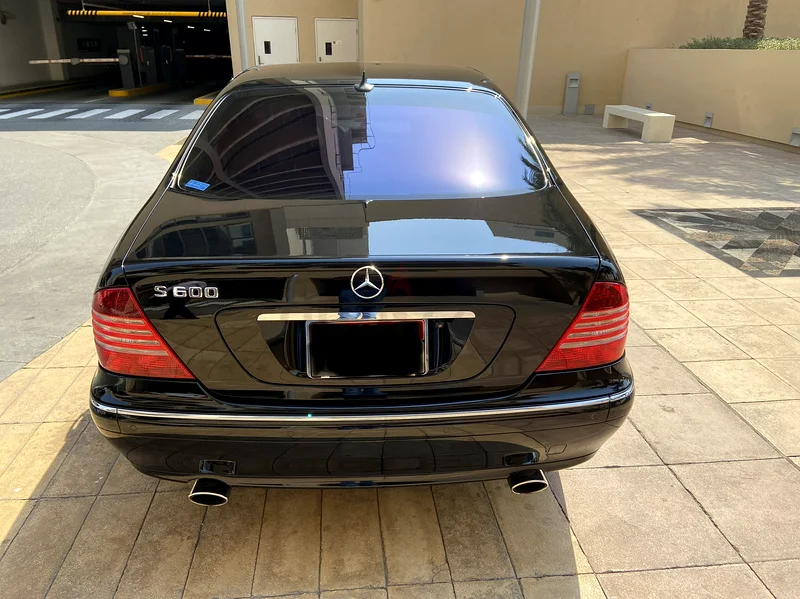 Mercedes S600 twin turbo engine63231641375489112