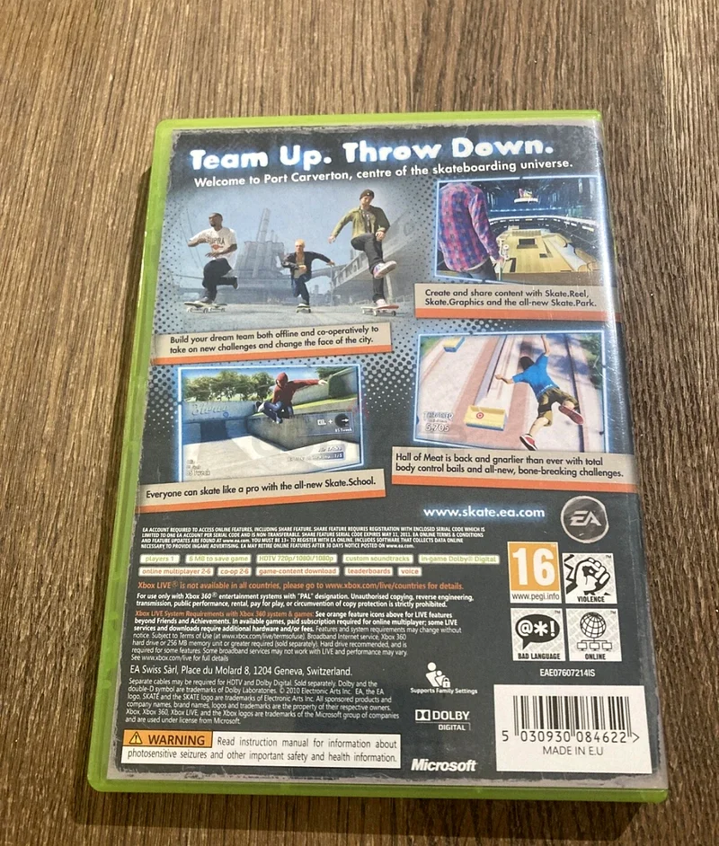 Skate 3 Xbox 360 game63199629638658113
