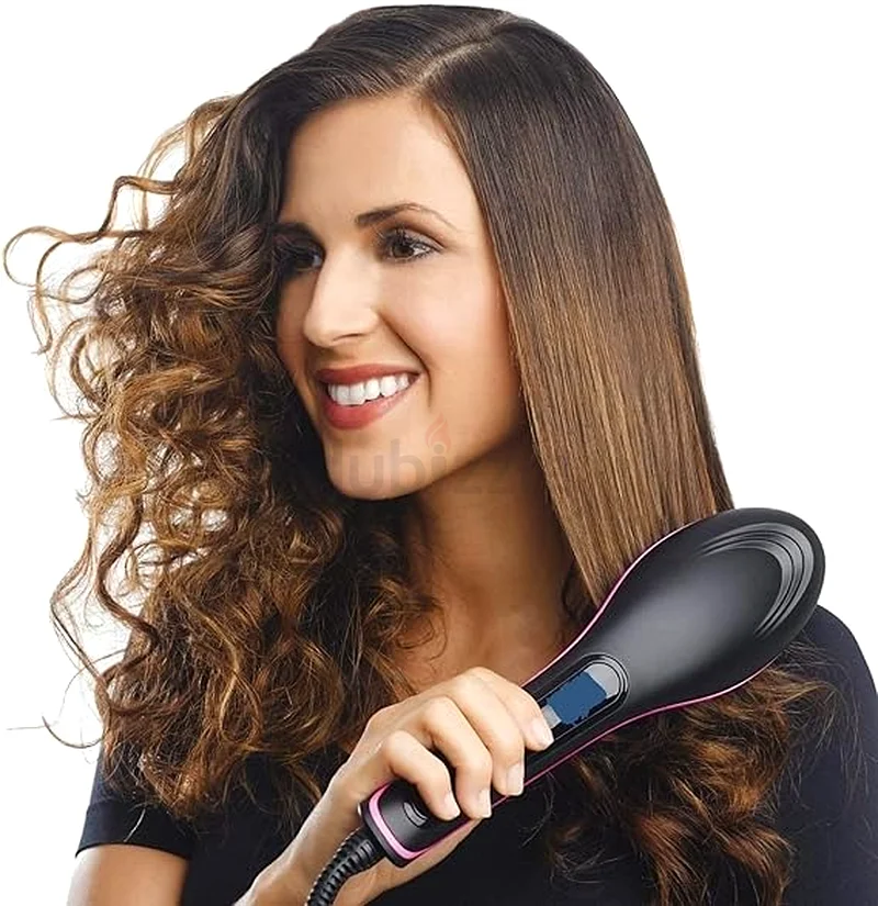 Szentpeter Simply 2 in 1 Hair Curler and Straightener Brush63242688402819112