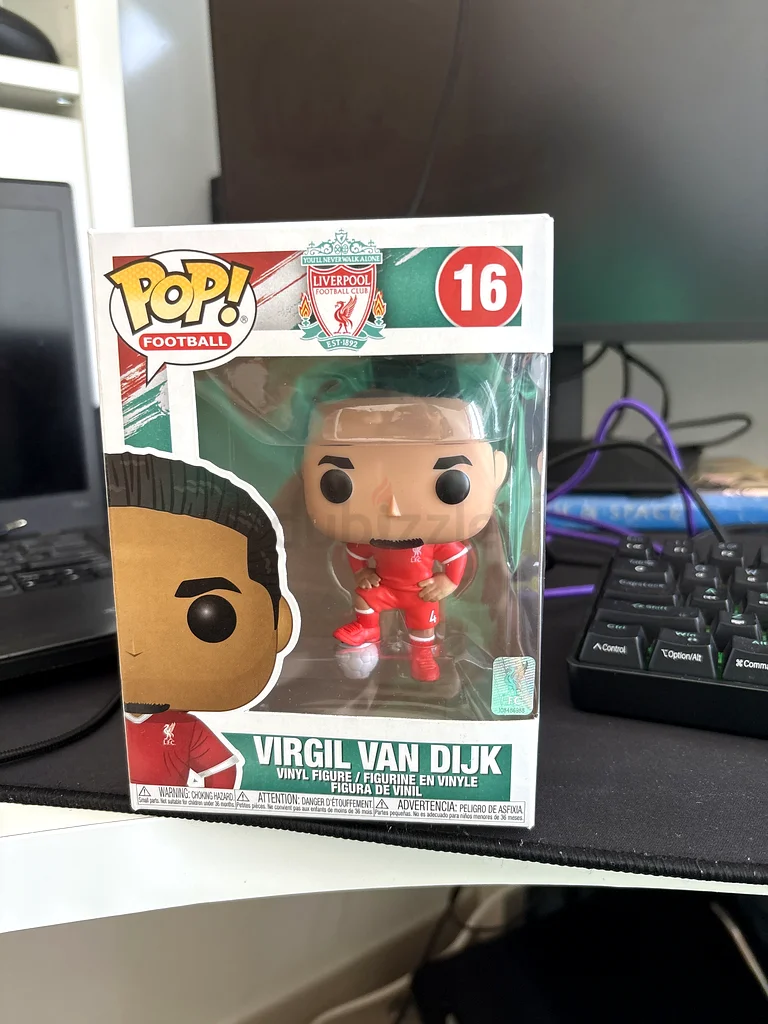 Rare Funko Pop! Virgil van Dijk - Liverpool FC Collectible63208860060674110