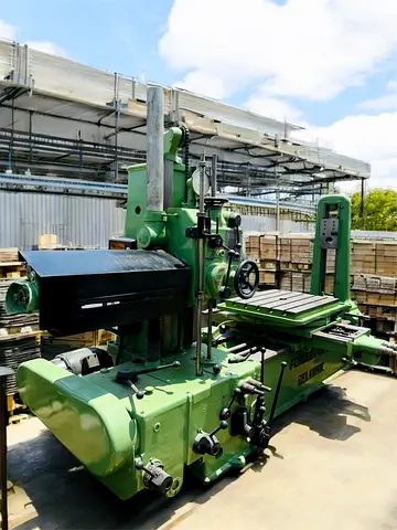 FORGES DE GILLY BELGIQUE Horrizontal Boring Machine (FORGES DE GILLY BELGIQUE آلة حفر أفقية)