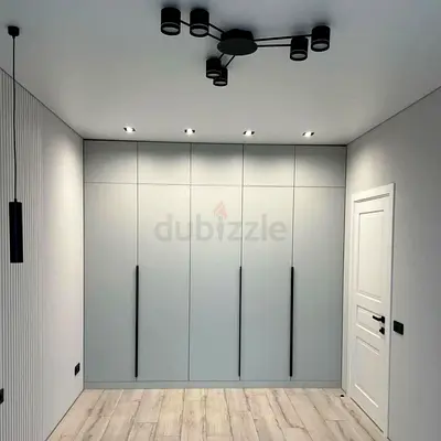 Sleek Modern Wardrobe with Minimalist Design
