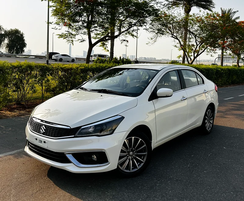 600/Month, Suzuki Ciaz 2022, Gcc, Mid options, Bank Loan @ 0% DP631359736522251116