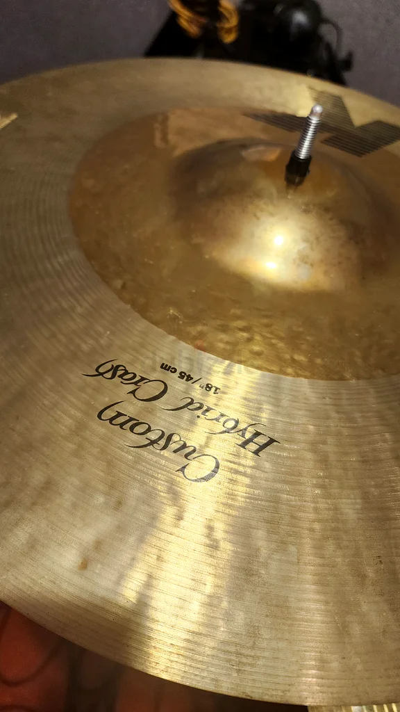 Zildjian K custom hybrid 18 crash cymbal63231196682626111