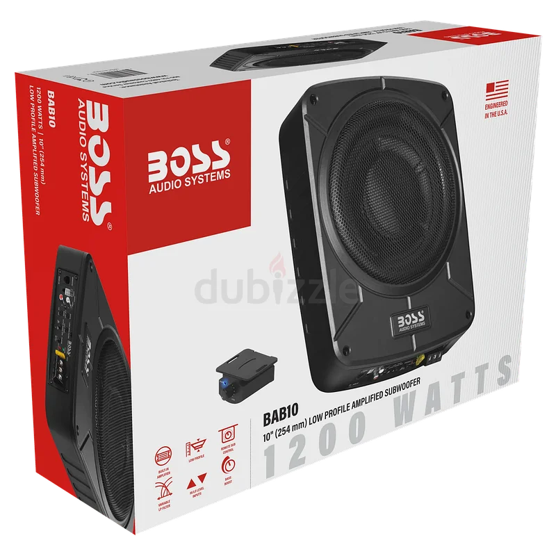 BOSS Audio Systems BAB10 10 Inch Audio Subwoofer 200 Watts63258651347457116