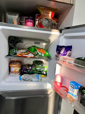 SUPER GENERAL Double Do or 320 LITERS  Refrigerator SGR13S Silver FREE DELIVERY +WARRANTY