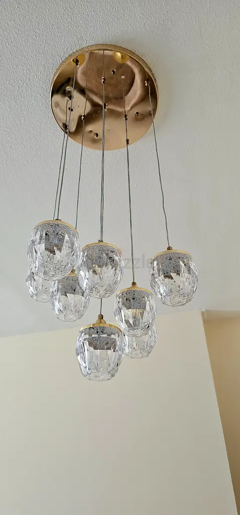 Modern Crystal Chandelier,  QTY 2