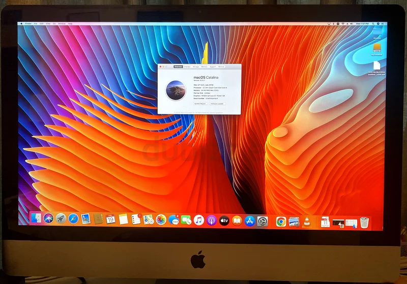 Apple iMac بحجم 27 بوصة - مثالي للعمل واللعب!63256078346753111