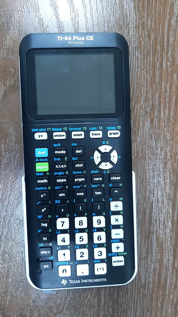 TEXAS INSTRUMENTS CALCULATOR TI-84 Plus CE BLACK632656022218271126