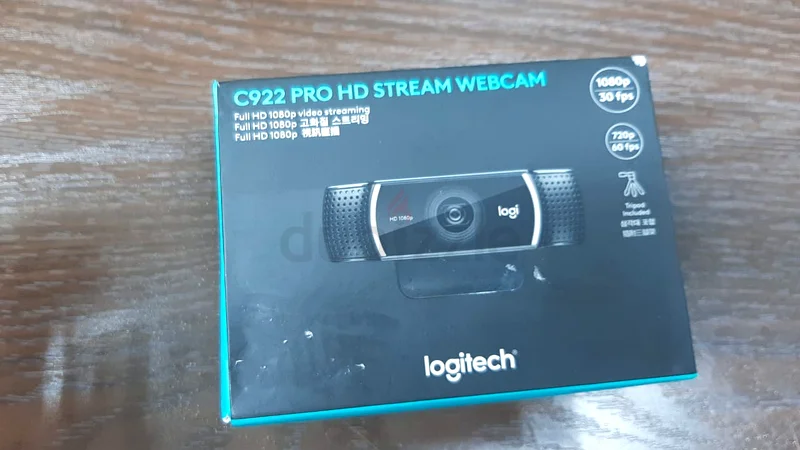 LOGITECH WEBCAM C922 PRO HD (960-001091) BLACK62933693781634111