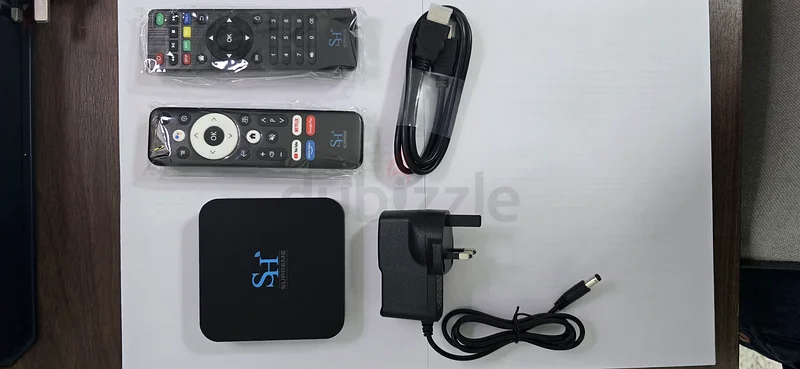 جهاز علبة التلفاز الذكي SH بث فائق الدقة أندرويد - SH Supreme63262399376898111