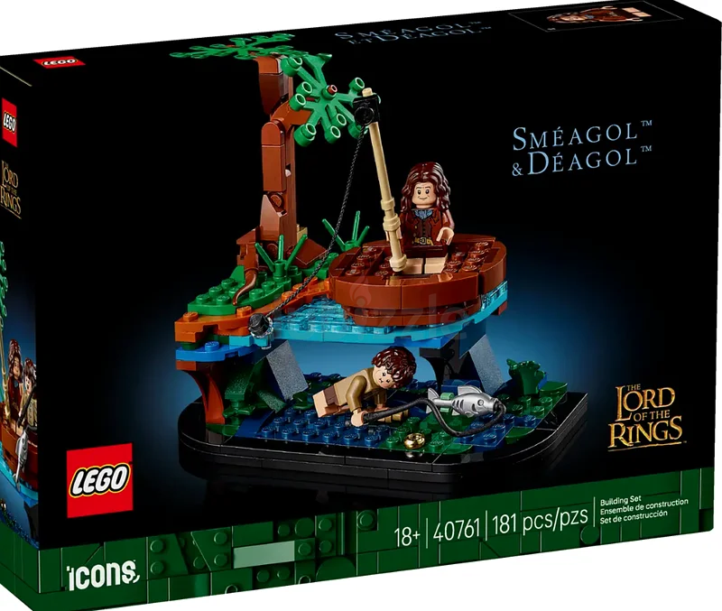 Limited Edition - 40761 - The Lord of the Rings: Sméagol™ Déagol™ - 181 Pieces62863824576387111