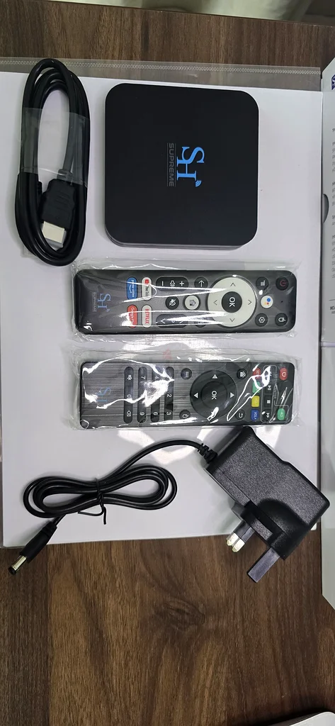 جهاز علبة التلفاز الذكي SH بث فائق الدقة أندرويد - SH Supreme63262399376898112