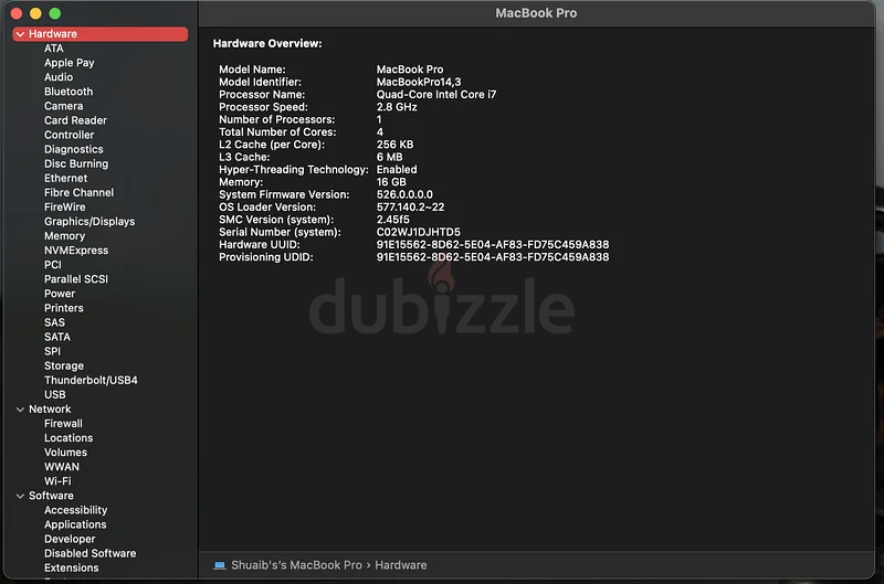 Macbook Pro for urgent Sale | Negotiable on viewing63265096770947113