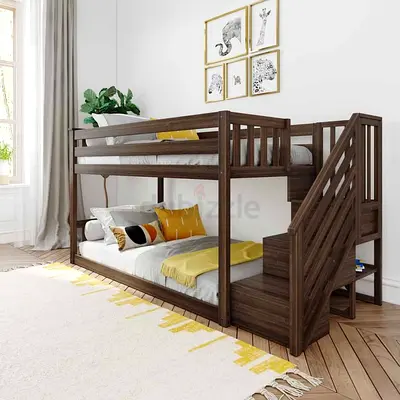 Stylish and Space-Saving Bunk Bed for Kids