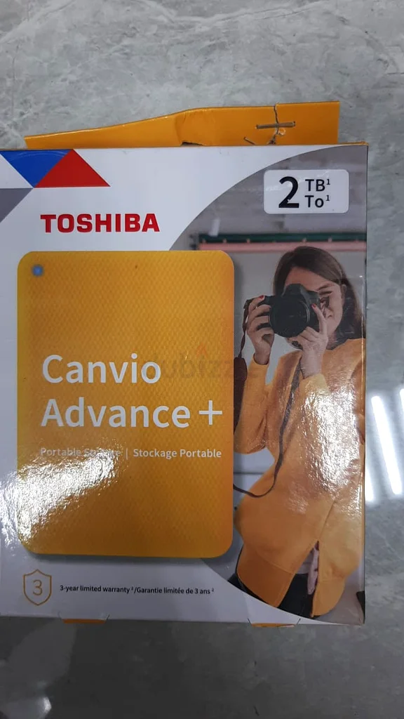 محرك أقراص Toshiba الجديد Canvio Advance Plus (HDTCA20XYCAB) 2 تيرابايت عسل62933693511553113