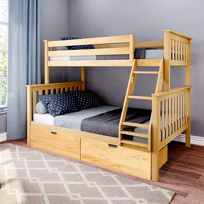 Bunk Bed with Storage Drawers - Perfect for Kids Rooms!