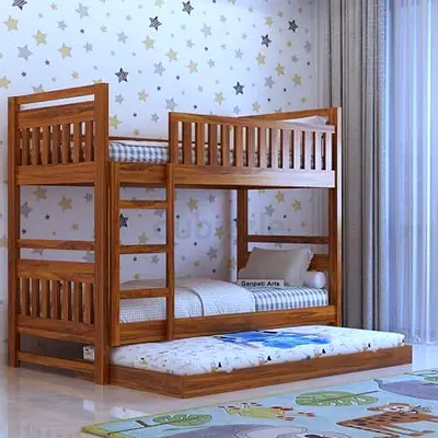 Stylish and Durable Bunk Bed for Kids