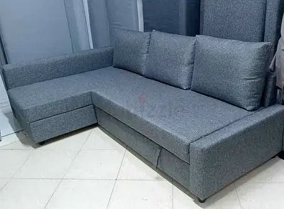 L shape sofa bed with storage