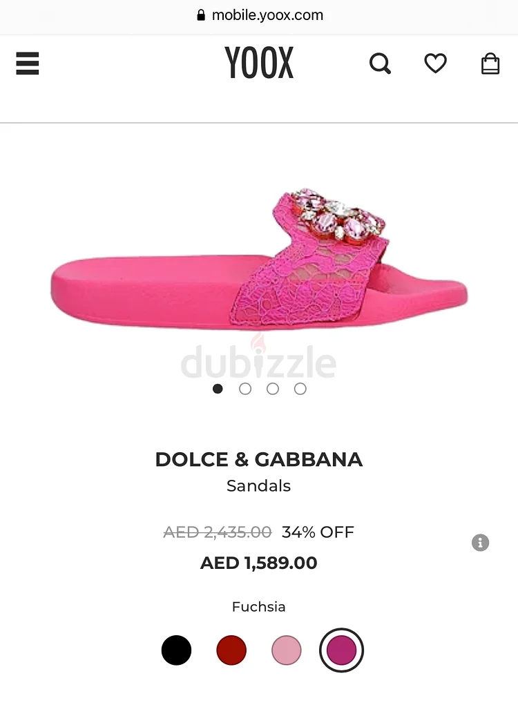 Slippers DolceGabanna authentic63237613624450111