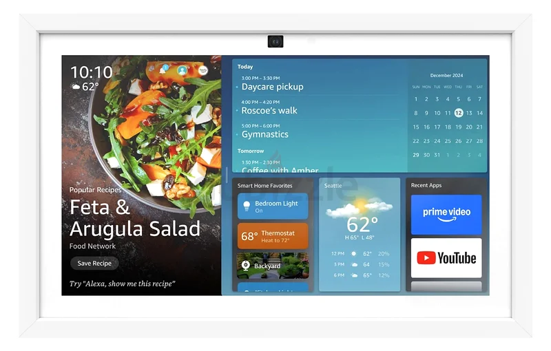 Echo Show 15 Bundle (2nd Gen) : Includes All-New Echo Show 15  Made for Amazon Frame | White632629379208971126