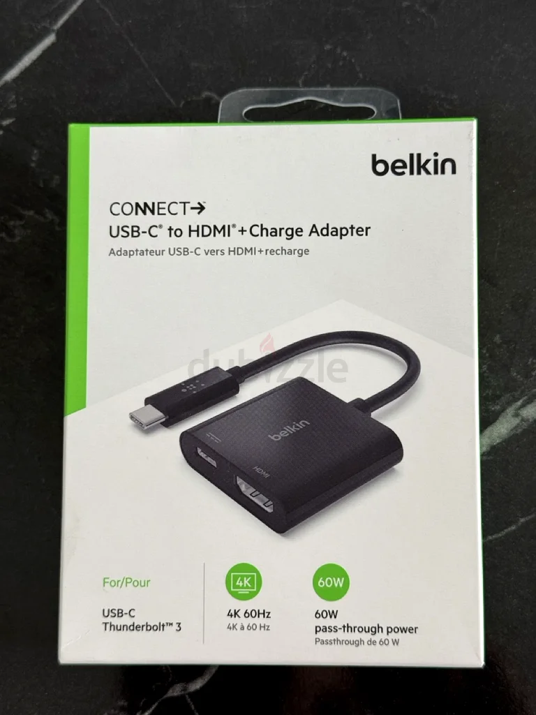 Belkin USB-C to HDMI + Charge Adapter - 4K63265094587651114