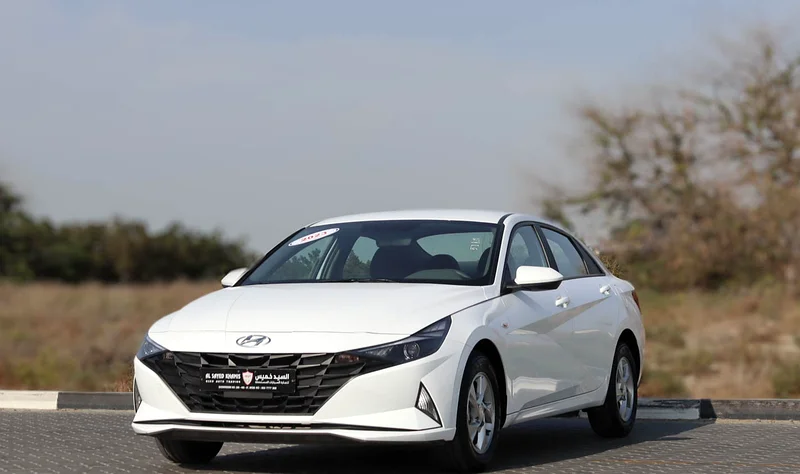 Hyundai Elantra 2023 GCC 1.6 L, accident-free, in excellent condition, 837 P.M.63178402593794112
